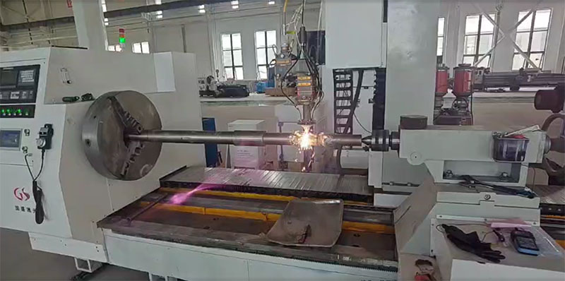 鈦合金軸類激光熔覆修復(fù)加工