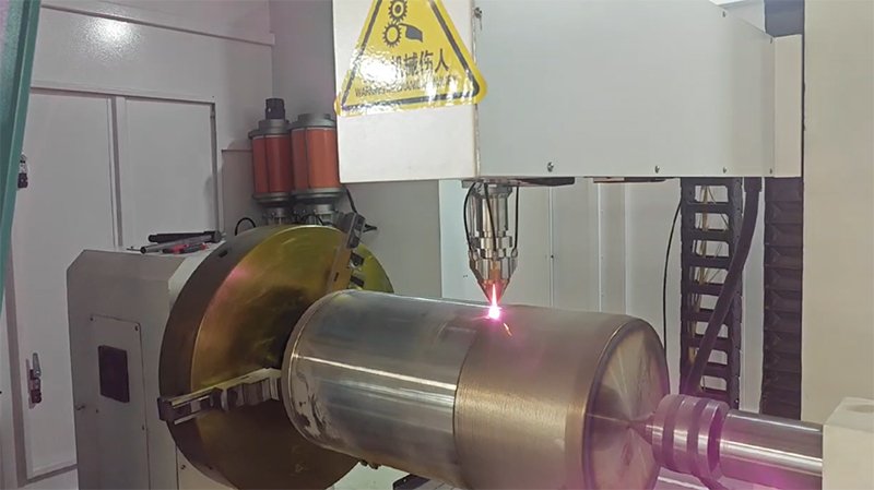 增壓泵活柱激光熔覆修復(fù)工藝流程詳解