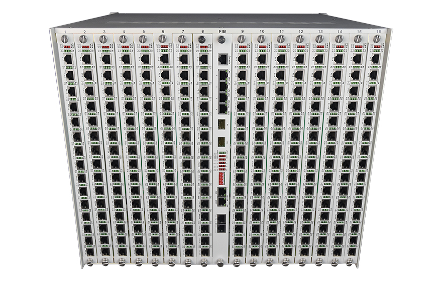 飛暢科技-960路電話光端機(jī)（8U 19英寸，SFP 1+1光備份）